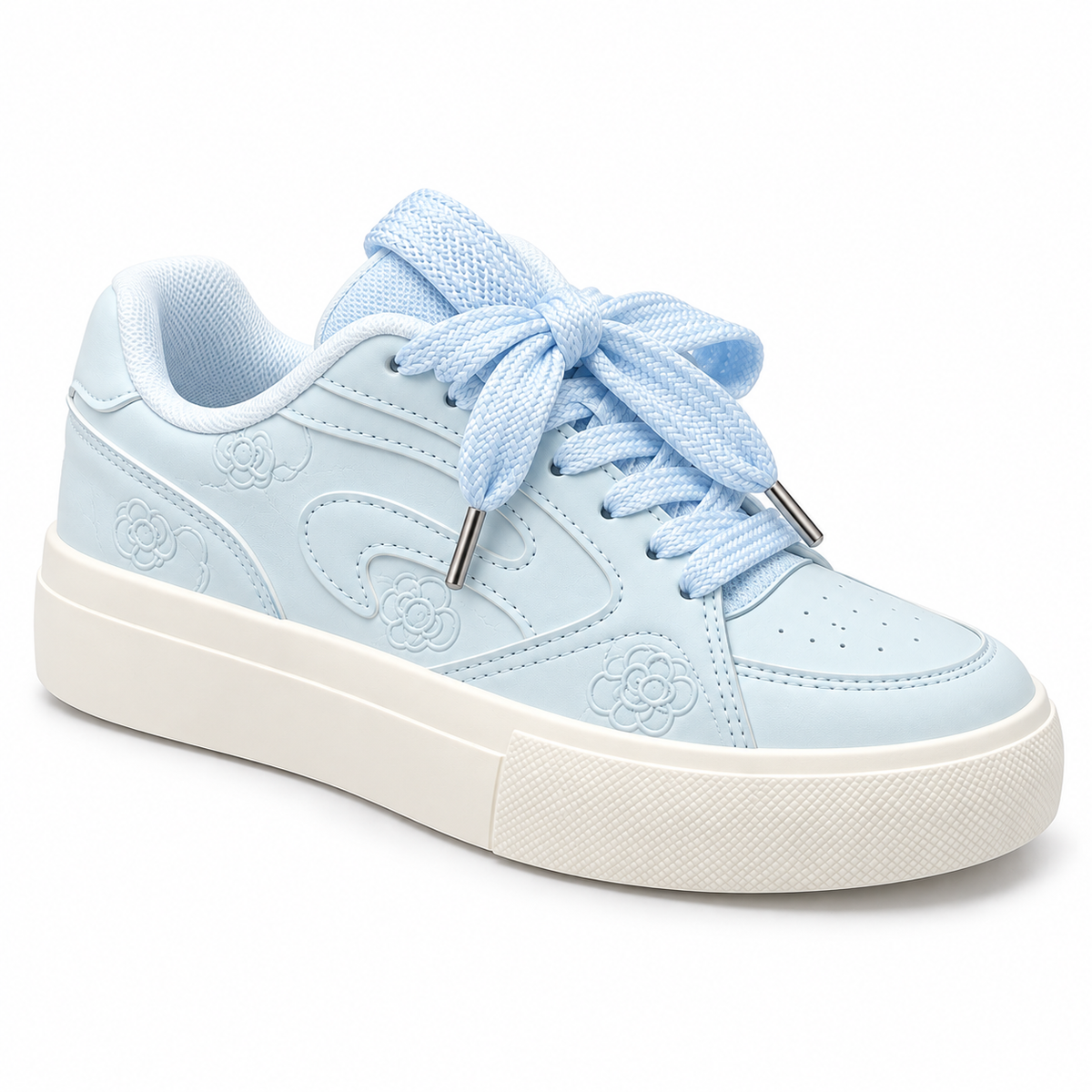 Floral Platform Sneakers