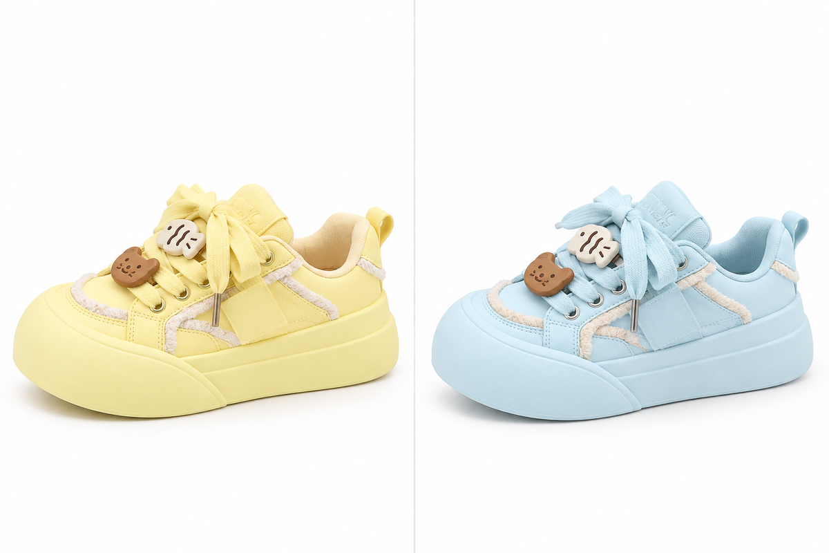 Bear Charm Sneakers