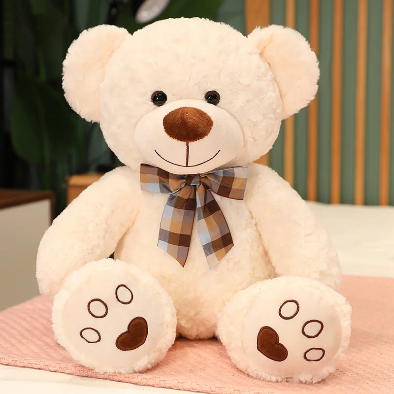 Classic Bow Tie Teddy Bear Plush Toy