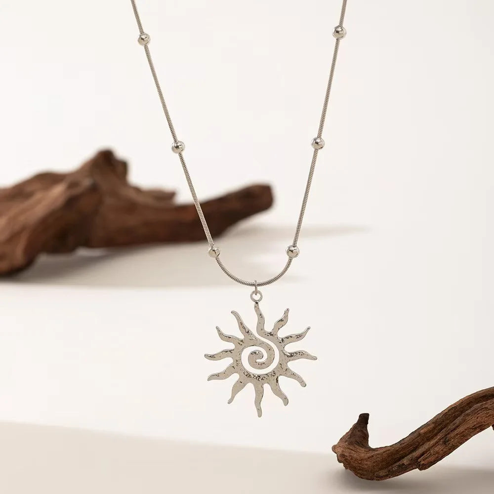 Spiral Sun Jewelry