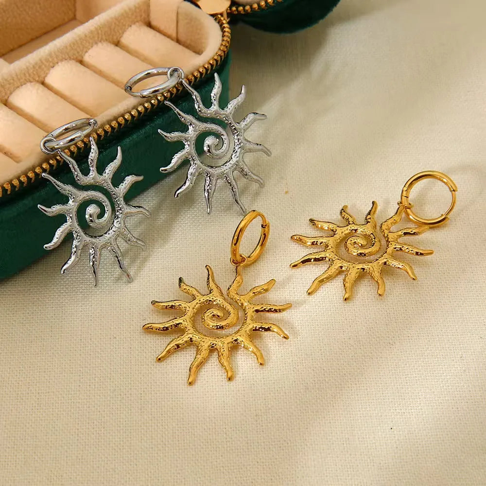 Spiral Sun Jewelry