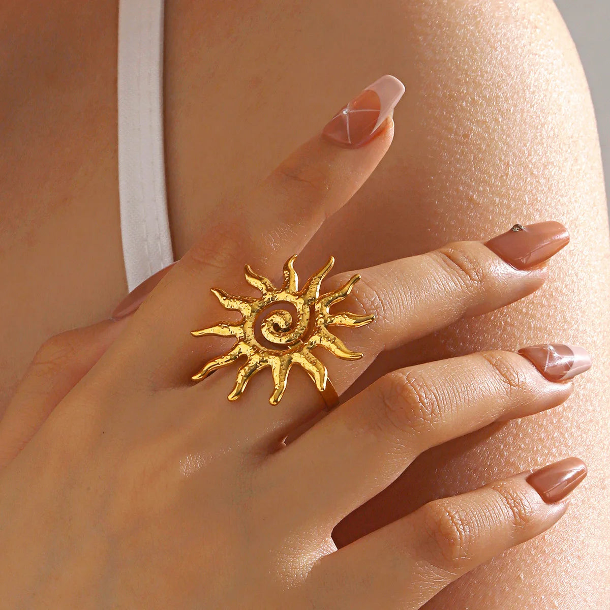 Spiral Sun Jewelry