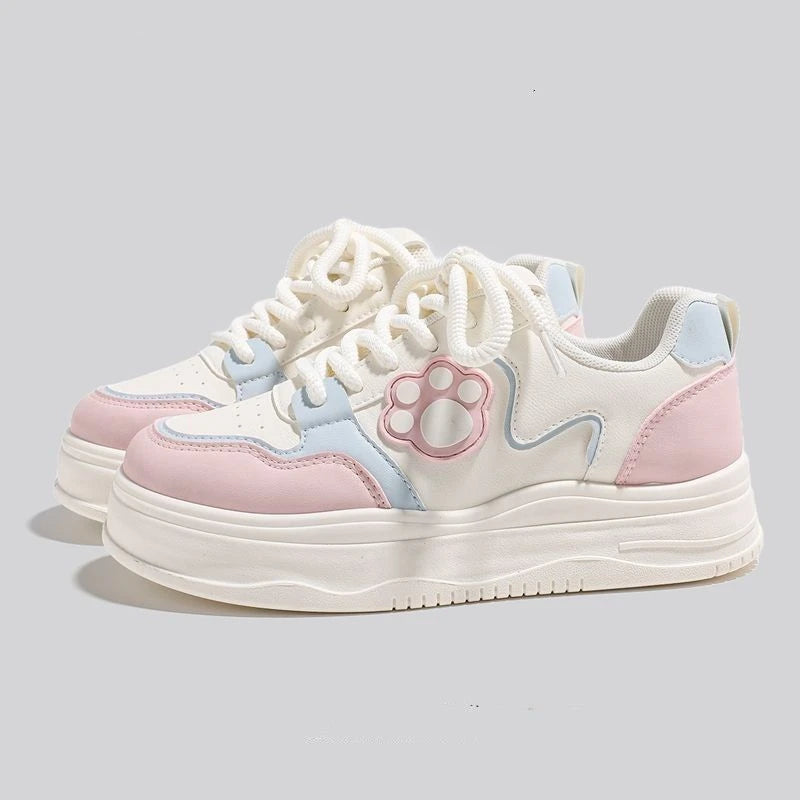 Cat Paw Platform Sneakers