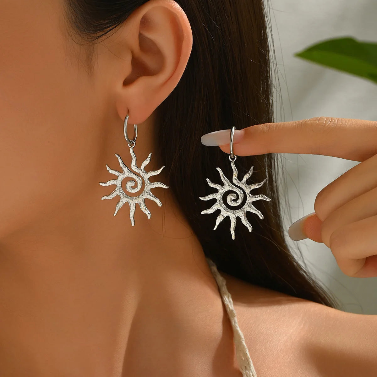 Spiral Sun Jewelry