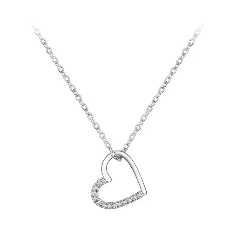 Open Heart Necklace