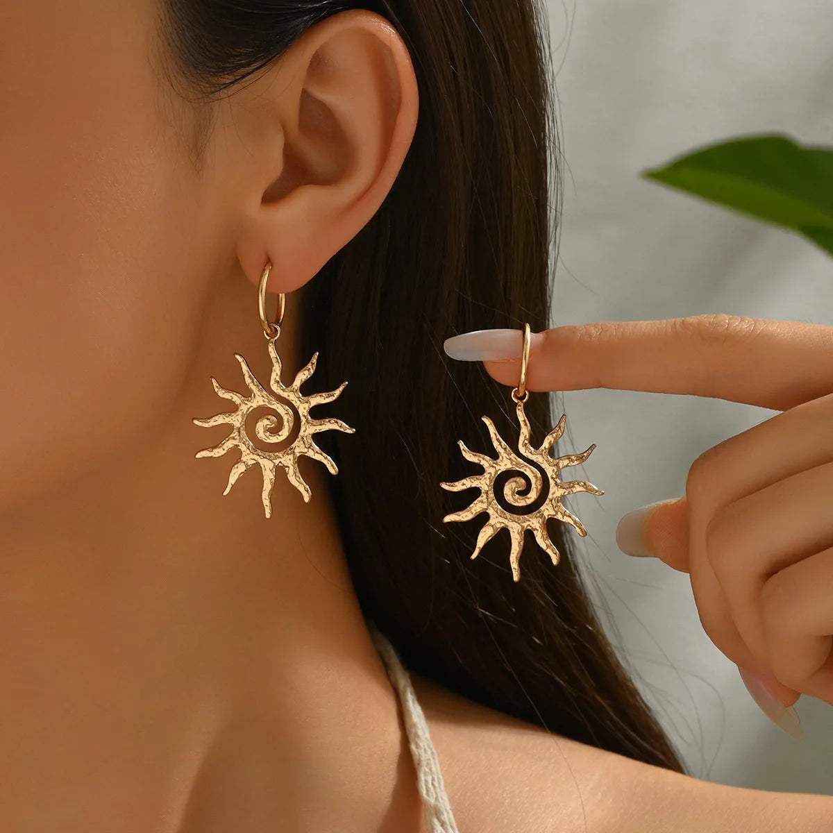 Spiral Sun Jewelry
