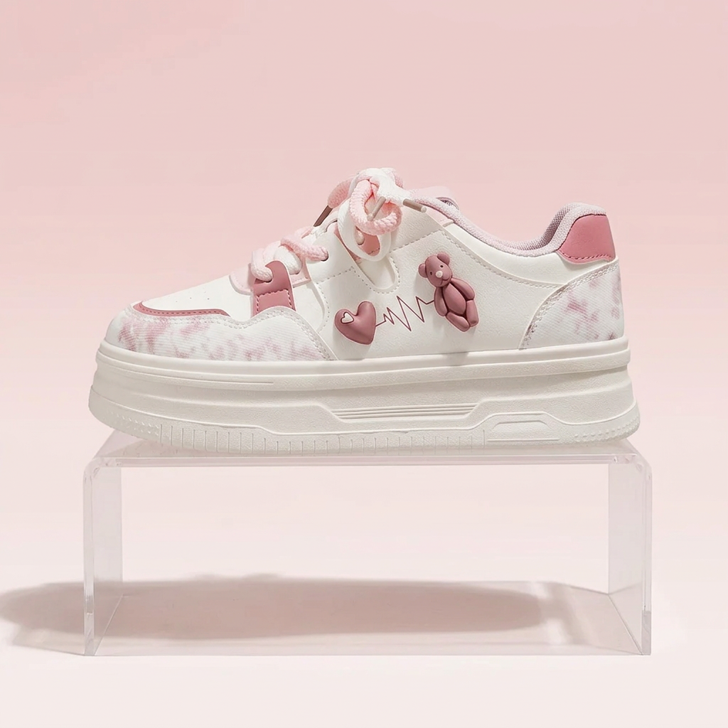 Bear Heartbeat Sneaker Lifestyle Side View