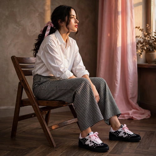 BLACKPINK Polka Dot Kawaii Sneakers