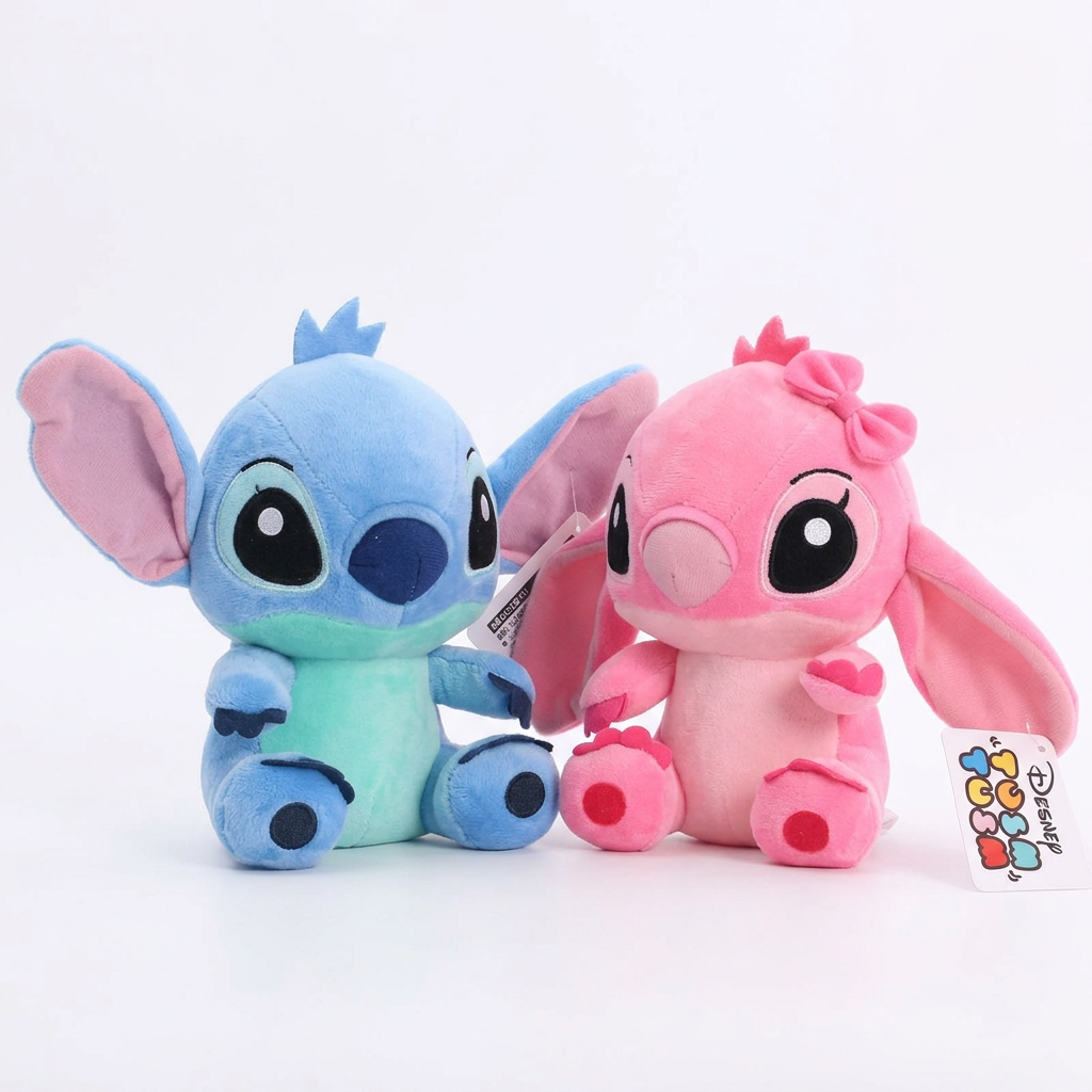 Blue & Pink Plush Duo