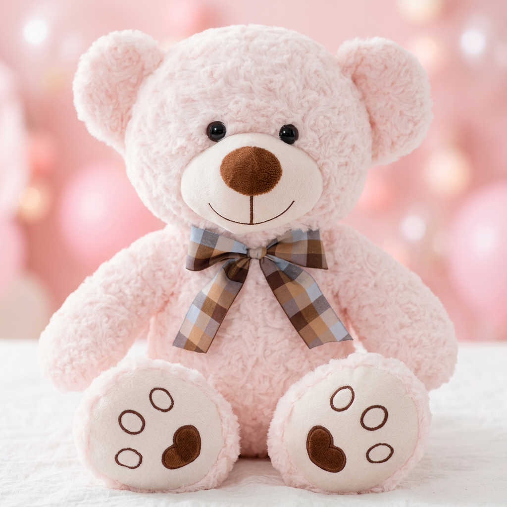 Blush Pink Teddy