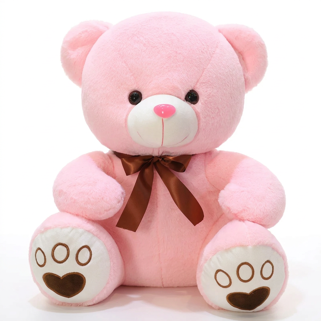 Bow-Knot Teddy Bear Clean Product Shot