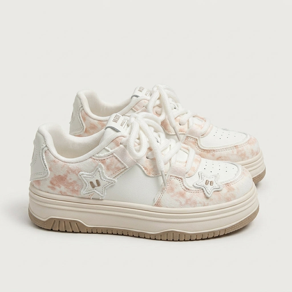 Dreamy Stars Chunky Platform Sneakers