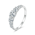 Clean silver ring display