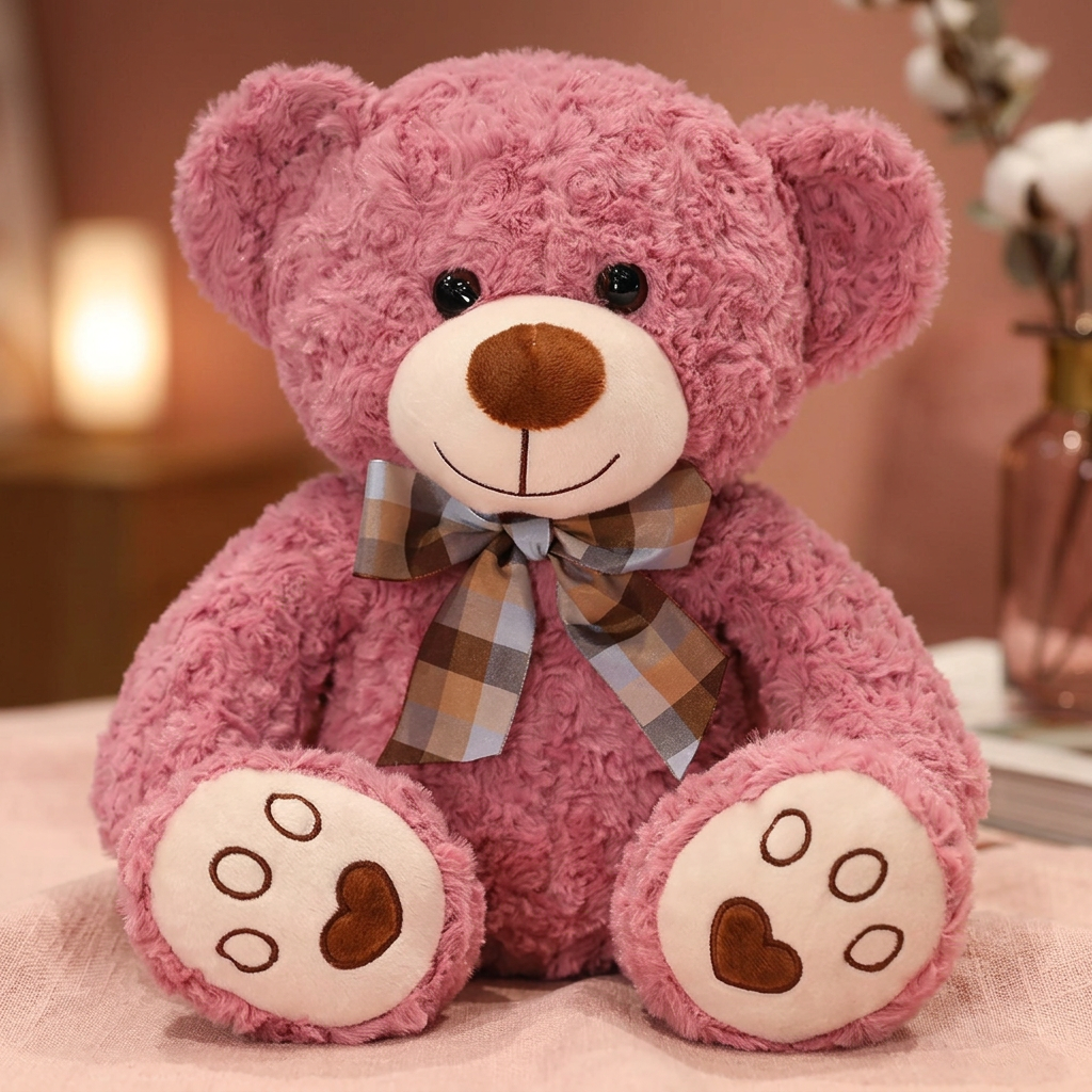 Dusty Mauve Teddy