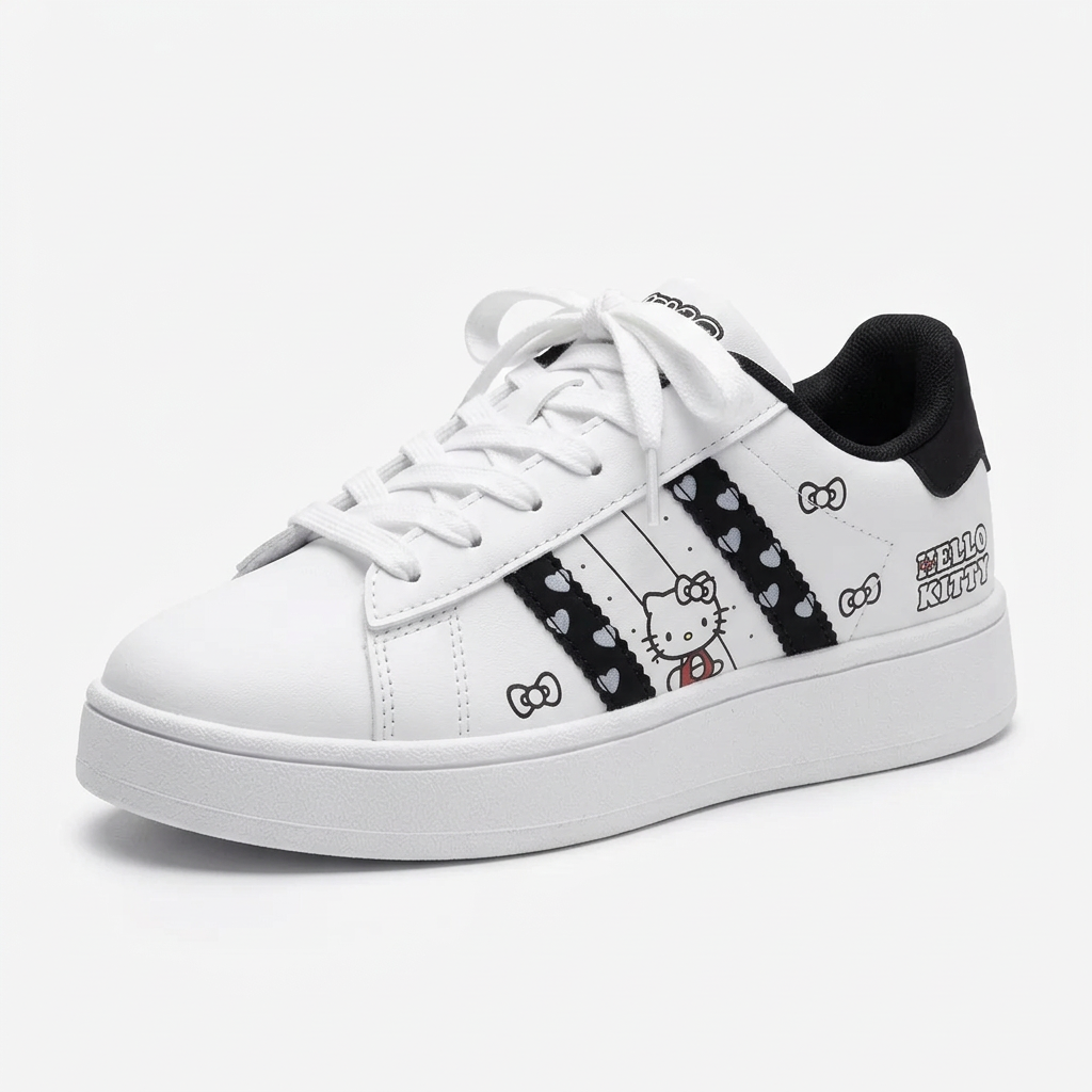 Hello Kitty Kawaii Sneakers – Black