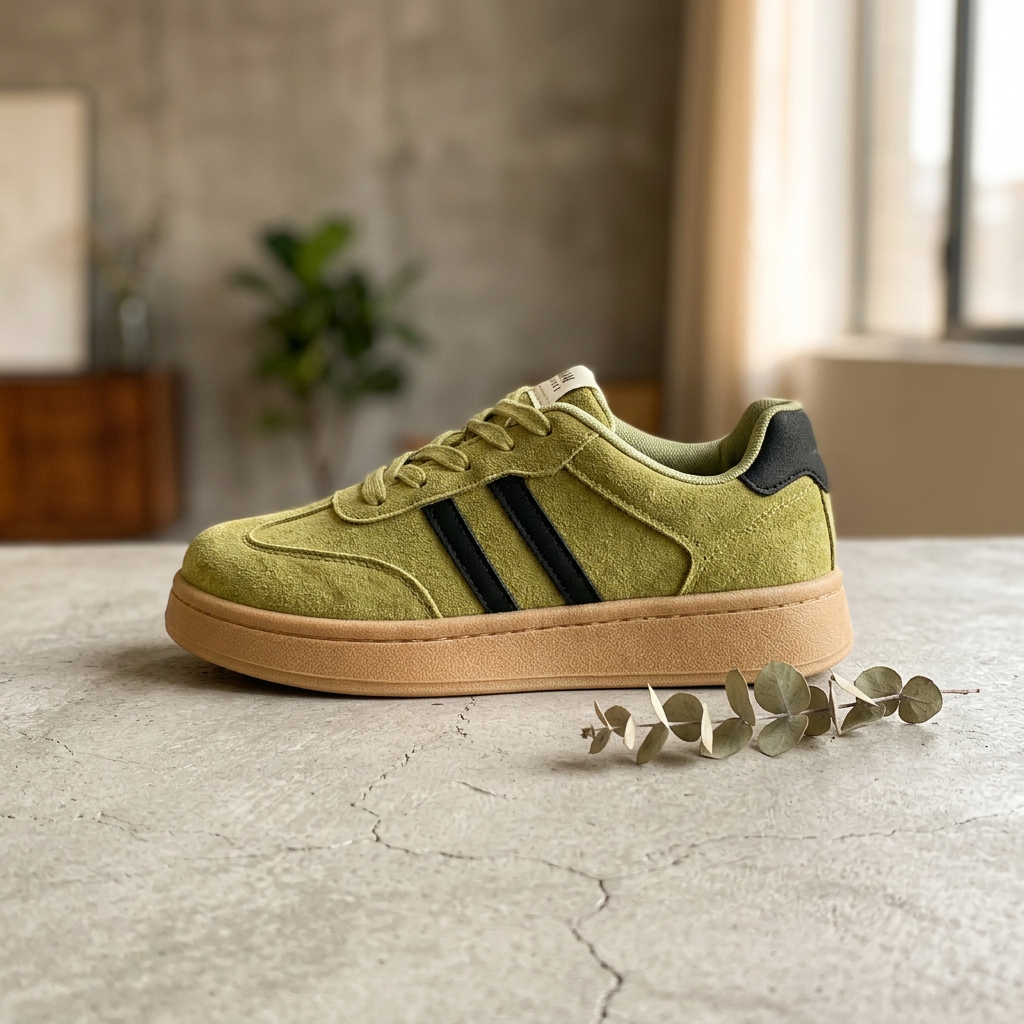 Olive Sneaker Lifestyle 1
