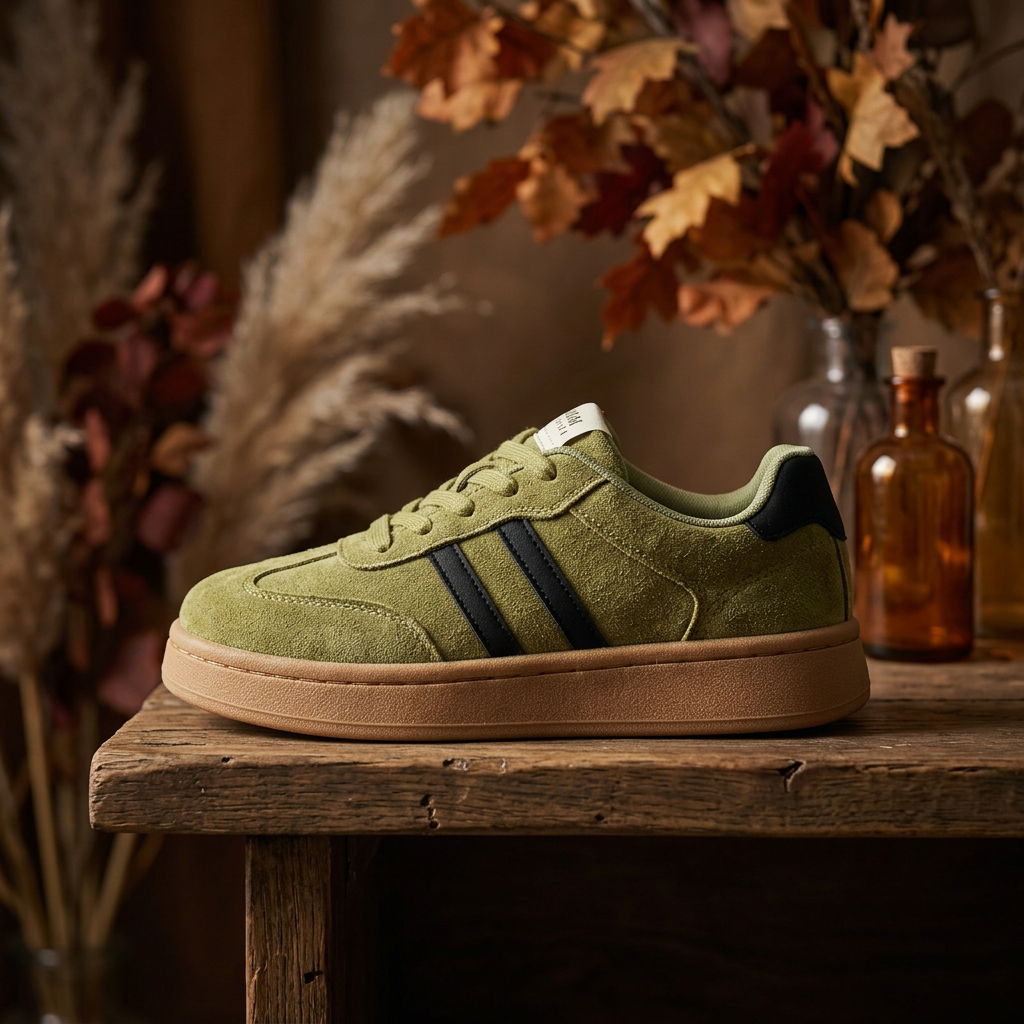 Olive Sneaker Lifestyle 2