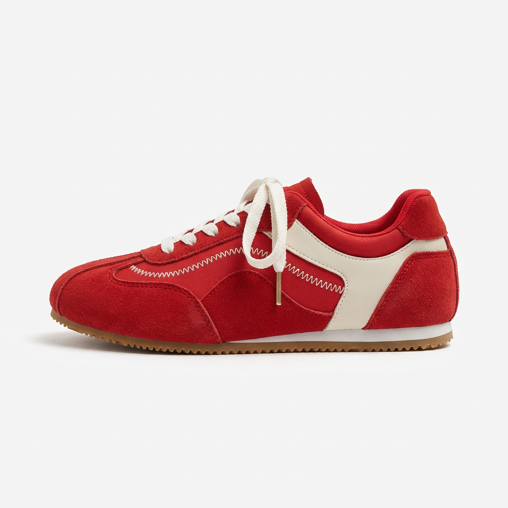 Red Retro Sneaker