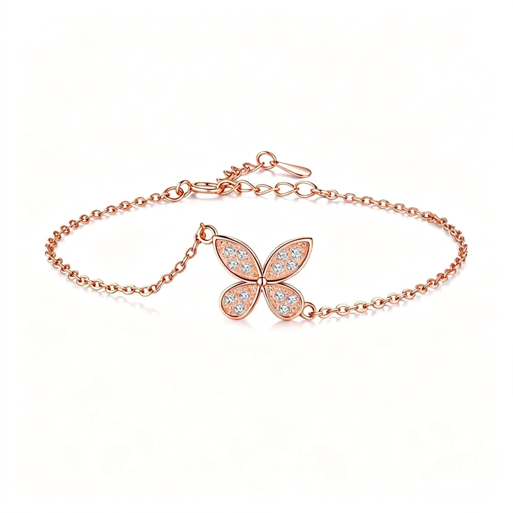 Rose bracelet clean display