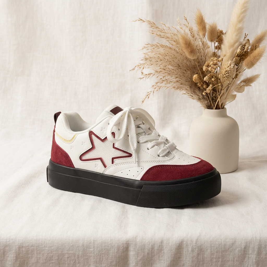 Star Sneaker Red Lifestyle