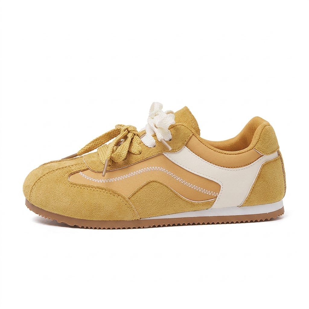 Yellow Retro Sneaker