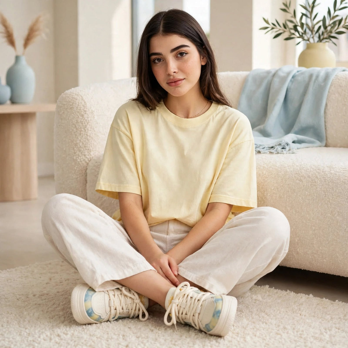 Pastel Chunky Platform Sneakers